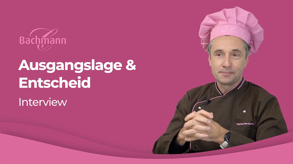 Interview Raphael Bachmann - Bachmann Confiserie
